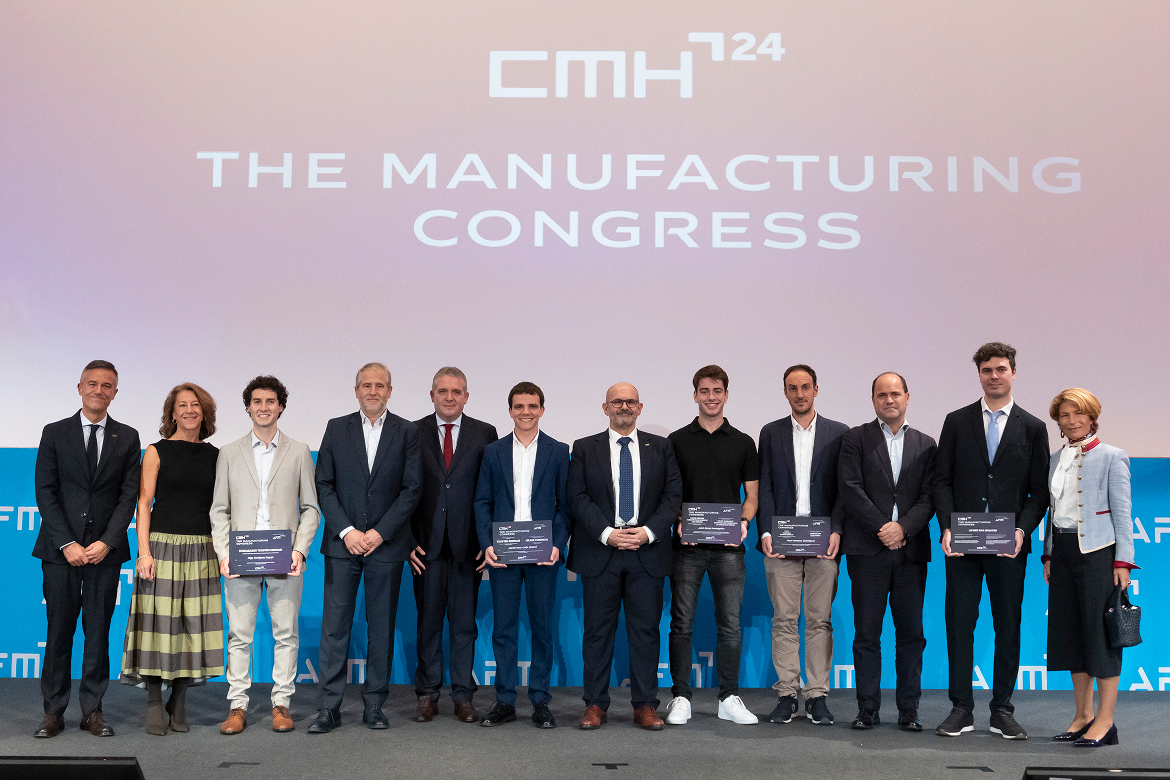 IDEKO researcher Markel Sanz recognised at the 2025 Advanced Manufacturing Congress